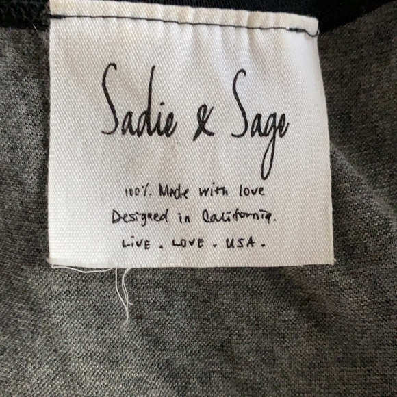 Sadie & Sage grey high neck tank, Small - Picture 2 of 3